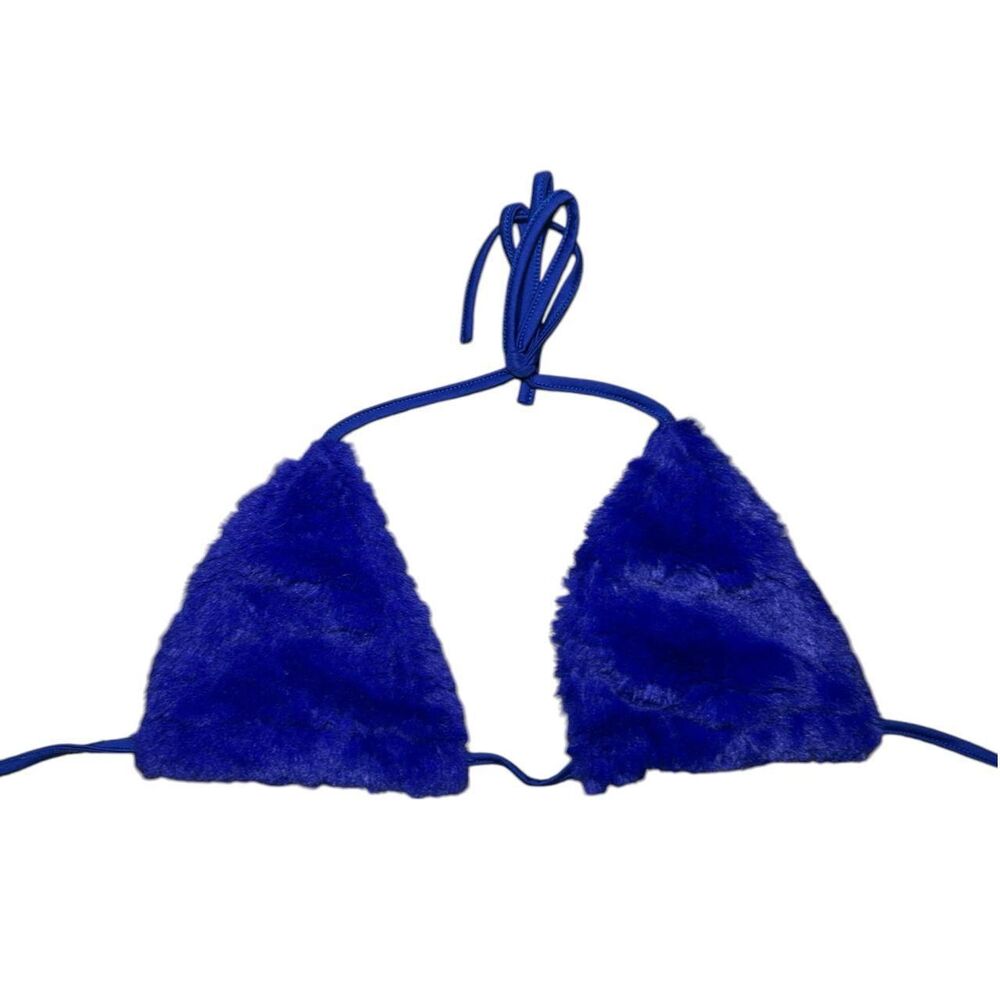 Women's Blue and Purple Bikini-and-tankini-tops